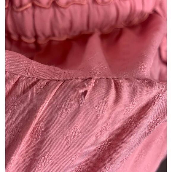 Paige Women's Rosalee Ruffle Sleeve Mini Dress, Lipstick Pink, US Size S, NWT - Picture 5 of 8